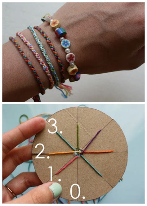 diy friendship bracelet loom